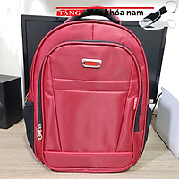 Balo thời trang du lịch ngang đỏ cao cấp thời trang hàn quốc tặng móc khóa nam siêu bền