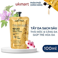 Mặt Nạ Đất Sét CAFÉ MIMI Blue Clay Yellow Clay 100ml Làm Sạch, Thu Nhỏ Lỗ Chân Lông