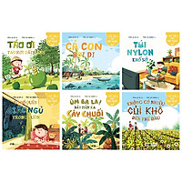Combo 6 cuốn Hít Hà Mùi Đất Nước ( Bộ Sách Giúp Trẻ Nhận Thức Xanh-Sạch-Hiểu Sâu Về Thiên Nhiên Xung Quanh/ Tặng Kèm Poster An Toàn Cho Bé)