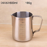 Ca Đánh Sữa Inox Có Chia Vạch