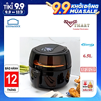 Nồi Chiên Không Dầu Điện Tử Lock&Lock EJF286BLK 6.5L - Hàng chính hãng