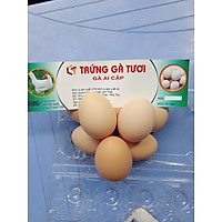 VỈ TRỨNG GÀ TƯƠI SẠCH,VỪA NGON VỪA BỔ (10 QUẢ/1 VỈ)