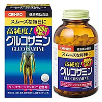 Thực phẩm chức năng viên uống bổ khớp, hỗ trợ trị đau nhức xương khớp Glucosamine Orihiro 1500mg Nhật bản
