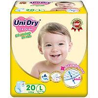 Tã quần UniDry Siêu mỏng đột phá mới - Lõi thấm linh hoạt, hút siêu tốc