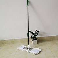 Cây lau khô lau ướt inox 45cm
