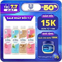 Sữa tắm dưỡng da St.Ives Yến Mạch và Bơ/ Muối Biển/ Cam Chanh 650ml
