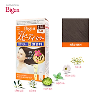 Thuốc nhuộm dưỡng tóc phủ bạc thảo dược Bigen Nhập Khẩu 100% Nhật Bản Speedy Color Milky 80ml dạng kem 