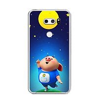 Ốp lưng dẻo cho điện thoại LG V30 - 0051 PIGCUTE06 - Hàng Chính Hãng