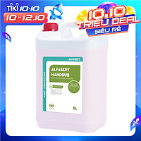 Nước rửa tay khô sát khuẩn Alfasept Handrub 5L - Can lớn tiết kiệm