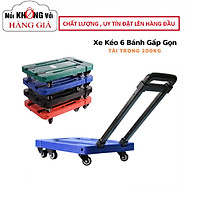 XE KÉO HÀNG, XE KÉO HÀNG SIÊU THỊ GẤP GỌN P05 CHỊU TẢI 200KG