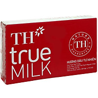 Thùng 48 Hộp Sữa Tươi Tiệt Trùng Hương Dâu TH True Milk (110ml/Hộp)