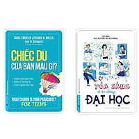 Sách - Combo Chiếc dù của bạn màu gì? + Tỏa sáng ở trường đại học - FirstNews