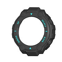 Soft TPU Case Cover Replacement for Huami Amazfit T-Rex Pro Smart Watch Protective Shell Frame Protector