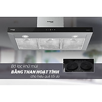 Máy hút mùi cao cấp chữ "T" Sunhouse Mama MMB6817-90 - Hàng Chính Hãng