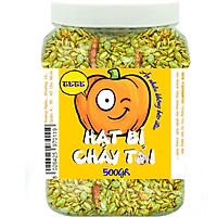 Hạt Bí Xanh Cháy Tỏi TETE 500 gram