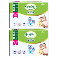 Combo 2 Tã Dán Người Lớn SunMate G2 Size M/L18 (18 Miếng)