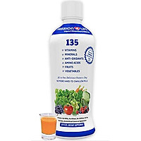 Passion 4 Life Mega Liquid Multivitamins, Trace Minerals, Amino Acids, Turmeric for Adults, Men, Women, Teens, Kids, Energy, Sleep, Stress, Depression, Non-GMO, No Soy, No Dairy