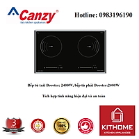 Bếp từ đôi Canzy CZ 858 LS.i - nhập khẩu TháiLand chính hãng