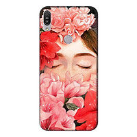 Ốp lưng điện thoại Asus Zenfone Max Pro M1 hình Cô Gái Hoa Hồng