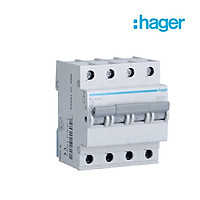 CẦU DAO ĐIỆN (APTOMAT) MCB 4P 32A HAGER - MU432A