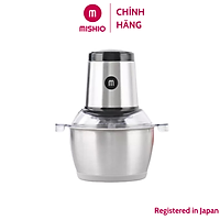 Máy xay thịt đa năng cối inox Mishio MK157 1.8L - Hàng chính hãng