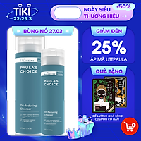 Sữa rửa mặt cho da dầu Paula's Choice Skin Balancing Oil Reducing Cleanser (Nhập khẩu)