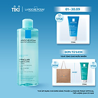 Nước Tẩy Trang Làm Sạch Sâu & Kiểm Soát Bã Nhờn Cho Da Dầu Nhạy Cảm La Roche-Posay Micellar Water Ultra Oily Skin 400ml