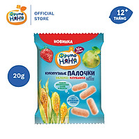 Bánh que vị táo, dâu tây Fruto Nyanya 20g