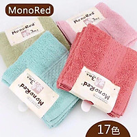 sét 3 khăn mặt MONORED nhật bản(gồm 3 mầu ngẫu nhiên)