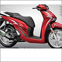 Tem Rời SH 2020 Chỉ bạc đỏ candy (N)