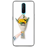 Ốp lưng in cho Oppo R17 Pro Mẫu Bó Hoa Hướng Dương