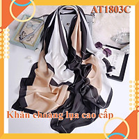 Khăn Choàng Cổ Lụa satin sang chảnh cho phái nữ 1803 -quà tặng cho bạn bè- sinh nhật- hàng quảng châu