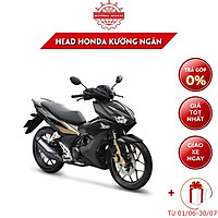 Xe Máy Honda WinnerX - Phiên Bản Đen Mờ - Phanh ABS - Đen Vàng Đồng