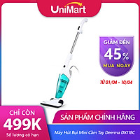 Máy Hút Bụi Mini Cầm Tay Deerma DX118C - Giao Màu Ngẫu Nhiên