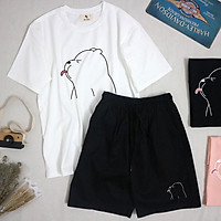 Combo Áo Thun + Short Kaki - L.I.U.L.I.U