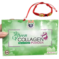 Thực Phẩm Chức Năng Diệp Lục Collagen + tặng kèm vòng tay Phong Thủy Cực Chất 