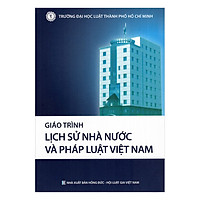 Giáo Trình Lịch Sử Nhà Nước Và Pháp Luật Việt Nam