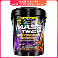 Sữa tăng cân tăng cơ MASS TECH EXTREME 2000 của MuscleTech hương Chocolate thùng lớn 10 kg hỗ trợ tăng cân tăng cơ nhanh cho người gầy kén ăn, khó hấp thu, khó tăng cân