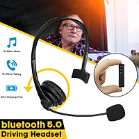 bluetooth 5.0 Trucker Headphones Noise Reduction Double Devices Connection Headset With Microphone