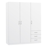 Tủ Quần Áo Hagendrup Basic JYSK 3606557 (143 x 175 x 50 cm)