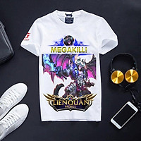 Áo Liên Quân Mobile Cotton Màu Trắng Maloch Samurai - áo chất