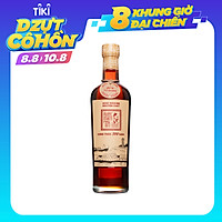 Nước mắm Tĩn cá cơm than nhãn đỏ 40N chai thủy tinh (500ml/chai) sánh đặc thịt cá, không chất bảo quản