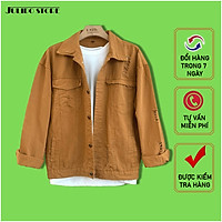 Áo khoác jean nam Julido, phong cách thời trang thu đông mẫu mới NB02