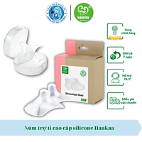 Núm trợ ti Silicone Haakaa  - Hộp 2 miếng