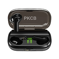 Tai Nghe Bluetooth không dây True Wireless PKCB, Màn Hình Led hiển Thị Pin - Hàng chính hãng