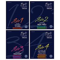 Combo Big Step – 4 Bước Chinh Phục Kì Thi Thpt Quốc Gia Tiếng Anh: Step 1 + 2 + 3 + 4 (Bộ