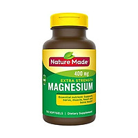 Nature Made Extra Strength Magnesium Oxide 400 mg Softgels, 60 Count (Packaging May Vary)