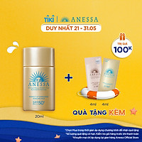 Sữa chống nắng bảo vệ hoàn hảo Anessa Perfect UV Sunscreen Skincare Milk - SPF 50+, PA++++ - 20ml