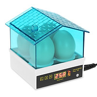 Máy Ấp Trứng Hình Ngôi Nhà Điều Chỉnh Được Nhiệt Độ (4 Ô Đựng Trứng)