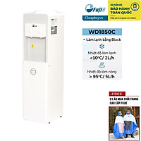 Cây nước nóng lạnh 2 vòi FujiE WD1850C màu trắng- Hàng chính hãng